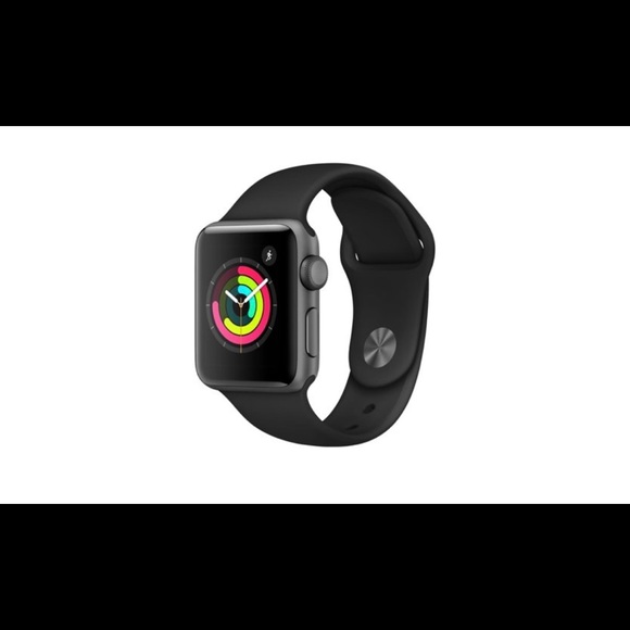 Apple Accessories - Black Apple Watch with black band included